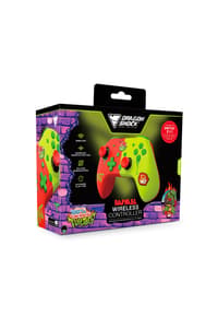 DragonShock DragonShock - PopTop+ TMNT Cowabunga Raphael Bluetooth Funkcontroller für Switch, Switch 2, PC und Mobilgeräte  Nintendo Switch Zubehör