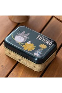 Benelic Ghibli - Mein Nachbar Totoro - Kleine Metallbox mit Totoro-Blume ghibli totoro Tisch- und Haushaltsartikel