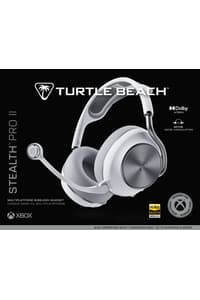 Turtle Beach Turtle Beach – Stealth Pro II Multiplattform Kabelloses-Headset Weiß für Xbox, PlayStation, PC und Bluetooth-fähige Mobilgeräte  Mikrofone - Kopfhörer Playstation 4 Zubehör  Xbox One Playstation 5 Xbox Series X Xbox Series S