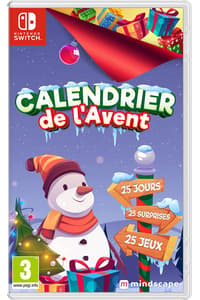 Mindscape Calendrier de l’Avent  Nintendo Switch Spel