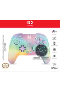 Turtle Beach Turtle Beach - Manette de jeu RVB sans fil Rematch Starry Dream pour Nintendo Switch 2, Switch, Switch Lite et Switch modèle OLED  Nintendo Switch Tillbehör  Nintendo Switch Lite Nintendo Switch OLED Nintendo Switch 2