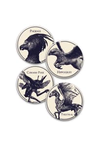 Half Moon Bay Harry Potter - Set van 4 magische wezens keramische onderzetters harry, potter Tableware & home ware