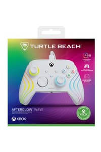Turtle Beach Turtle Beach - Manette de jeu filaire RVB Afterglow Wave Blanche pour Xbox Series X|S, Xbox One et Windows 10/11  Gamepad Xbox One Zubehör  Xbox Series X Xbox Series S