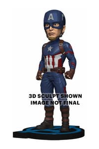 Neca Marvel - Avengers Endgame Head Knocker Captain America 20cm Avengers marvel Figuritas y réplicas