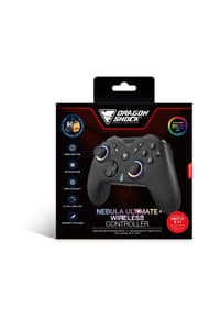 DragonShock DragonShock - NEBULA ULTIMATE+ Pro Wireless Controller, komplett schwarz, für Switch 2, Switch, Switch Lite, Switch OLED, PS3, PC und Android  Nintendo Switch Zubehör