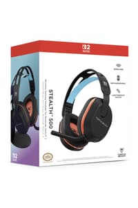 Turtle Beach Turtle Beach - Stealth 500 Wireless Gaming Headset Black for Nintendo Switch 2, Switch, Switch Lite, Switch OLED & Mobile  Nintendo Switch 2 Accessories