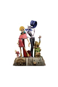 Iron Studios Iron Studios - Deluxe Art Scale 1/10 - Disney - The Emperor's New Groove - Kuzko & Yzma Statue 27cm disney Figurer och repliker