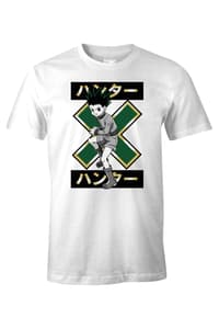 Cotton Division Hunter X Hunter - Gon X Gon White T-Shirt - L hunter, x, hunter T-shirt