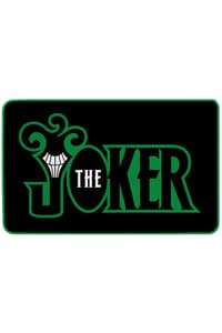 Cotton Division The Joker - Logo Innenraum Rechteckige Fußmatte batman dc, comics Türmatte