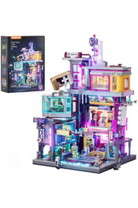 Lumibricks Lumibricks - Cyberpunk Neoncity - Pile de salles de jeu Cyberpunk, 2077 lumibricks 