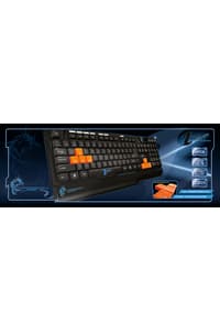 Dragonwar Dragonwar Recon - Omkonfigurerbart speltangentbord Qwerty - 30 makrotangenter - 10 profilinställningar - Nkey roller  Tangentbord