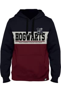 Cotton Division Harry Potter - Men's Burgundy Hogwarts Motto Sweatshirt - S harry, potter Hoodies & Sweaters
