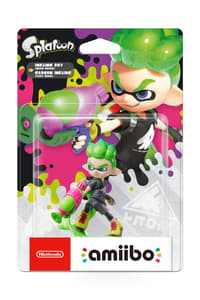 Nintendo Amiibo Inklink Boy Neon Green Splatoon Collection splatoon Amiibo-figurer Splatoon