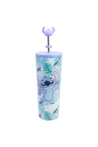 Stor Stor - Lilo & Stitch - Taza térmica de acero inoxidable con pajita y tapa 3D "Stitch Aloha" 770ml disney lilo, and, stitch Vajilla y menaje del hogar
