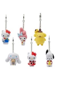 YuMe YuMe Pocket Hero - Hello Kitty and Friends Keychain Display 7cm (Series 1) (12 units) Hello, Kitty Keychain