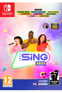 THQ Nordic Let's Sing 2027 - International Version + 2 Microphones - Nintendo Switch let, sing Nintendo Switch Juegos