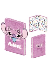 Pyramid International Lilo et Stitch - Carnet A5 à couverture en peluche Angel  