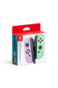Nintendo Joy-Con Controller Pair Pastel Purple/Pastel Green - With Removable Batteries  Nintendo Switch Accessories