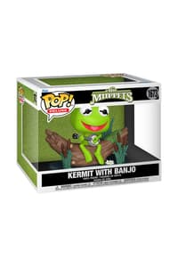 Funko Funko Pop! Deluxe: The Muppets - Kermit with Banjo disney muppets Figuritas y réplicas