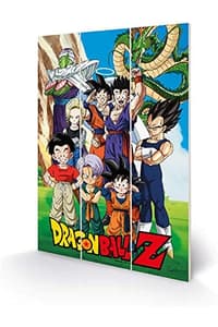 Pyramid International Dragon Ball Z - Unbreakable Bonds Wood Print 20 X 29.5 cm Dragon, Ball, Z Posters, Stickers en Printing