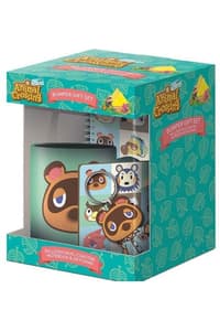 Pyramid International Nintendo - Animal Crossing - Gift Set (New Horizons Faces): Mug, Notebook, Coaster and Keychain animal, crossing nintendo Keychain Mugs, Cups & Glasses Stationery & Writing Tableware & Home Ware