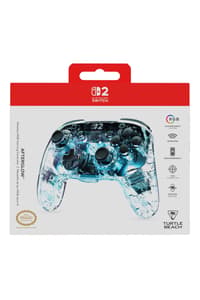 Turtle Beach Turtle Beach - Afterglow Wireless RGB Gaming Controller Clear for Nintendo Switch 2, Switch, Switch Lite & Switch OLED Model  Nintendo Switch Accessories  Nintendo Switch Lite Nintendo Switch OLED Nintendo Switch 2
