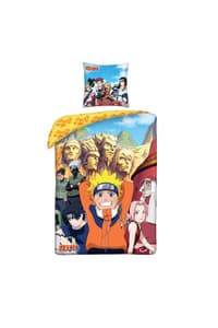 CLD Distribution S.A. Naruto - Parure de lit en microfibre Konoha (140x200cm + 63x63cm) naruto Porslin och hushållsartiklar