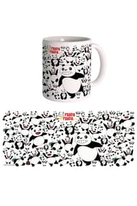 Semic Panda! Go, Panda! - Tazza classica All Over 340 ml none Muggar, koppar och glas