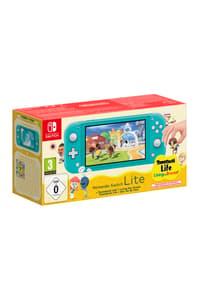 Nintendo Console Nintendo Switch Lite Turquoise + Tomodachi Life : Une vie de rêve (Code-in-a-box)  Nintendo Switch Lite Konsole
