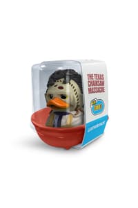 TUBBZ Numskull - Mini TUBBZ Canard de bain - The Texas Chainsaw Massacre - Leatherface (Édition baignoire) - 5cm the, texas, chainsaw, massacre Figurines et répliques