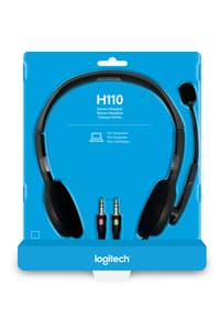 Logitech Logitech H110 Wired Stereo Headset  Headsets