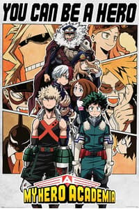 Pyramid International My Hero Academia - Be a Hero Maxi Poster my, hero, academia Posters, Stickers & Printing