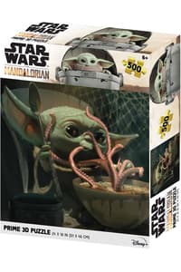 Prime 3D Star Wars: The Mandalorian - Grogu Eten Puzzel 500 stk 61x46 cm - met 3D lenticulair effect The, Mandalorian star, wars Spellen en Speelgoed