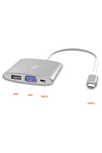 Mobility Lab Mobility Lab Digital Multiport VGA USB-C Adapter  Kabel