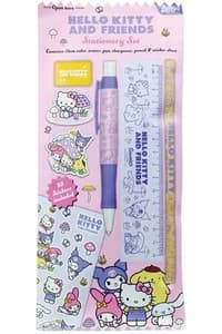 Blue Sky Studios Hello Kitty y sus amigos - Set de papelería «Seta» Hello, Kitty Papelería y escritura