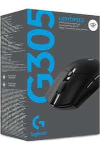 Logitech Logitech G305 Lightspeed Wireless Gaming Mouse Black  Mouse