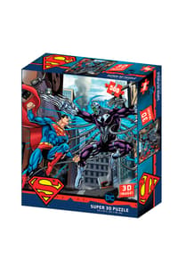 Prime 3D DC Comics - Superman vs Brainiac Puzzle Lenticular 500 piezas 61x46 cm dc, comics superman Juegos y juguetes