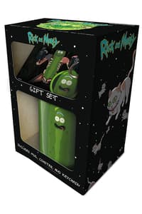 Pyramid International Rick and Morty - Pickle Rick Gift Set Mug, Coaster and Keychain  rick, and, morty Keychain Mugs, Cups & Glasses