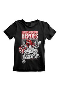 Heroes Inc. Marvel - Avengers: Jordens mäktigaste hjältar T-shirt - 12-13 år Avengers marvel T-shirt
