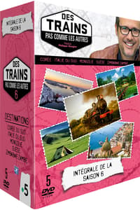 Lcj Des trains pas comme les autres - Saison 6 : 5 Destinations - Corée du Sud - Italie du Sud - Mongolie - Suède - Zimbabwe/Zambie  DVD BOX
