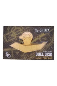 Fanattik Yu-Gi-Oh! - "Duel Disk Mini" Replica 24K Gold Plated Limited Edition yu, gi, oh Figures & Replica's
