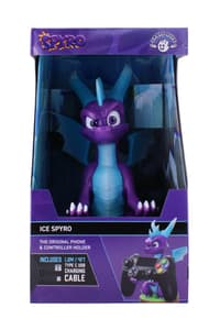 Exquisite Gaming Cable Guys - Spyro the Dragon - Spyro Ice Phone & Controller Charger/Holder  Figures & Replica's Xbox 360 Accessories  Playstation 3 Playstation 4 Accessoires  Xbox One Smartphones Docking Station Mount