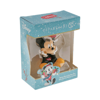 Enesco Enesco - Disney - Mini figurine de Noël Mickey Mouse Mickey, Mouse disney Figurines et répliques