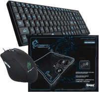 Dragonwar Dragonwar - Gaming Pack - Keyboard + Mouse + Mousepad - Black  Mousemat Mouse Keyboard