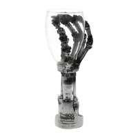 Nemesis Now Nemesis Now - Gobelet à Main Terminator Argent 19 cm Résine avec Insert en Acier Inoxydable, Taille Unique  terminator Figurines et répliques