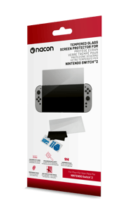 Nacon Protège écran en verre trempé pour Nintendo Switch 2  Nintendo Switch 2 Accessoires