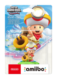 Nintendo Amiibo Capitaine Toad et Fleur Cancan - Super Mario Bros. Wonder Collection Super, Mario Figurines Amiibo Super Mario Bros.