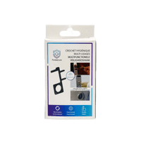 PureSecure PureSecure - Crochet Multi-Usages (Sans contact) Noir  Soins personnels Paramédical
