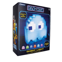 Paladone Products Ltd Pac-Man - Veilleuse fantôme - Lampe de bureau 16 couleurs LED avec Party Mode pac, man Lampes et Eclairage