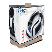 Gioteck Gioteck - Casque de jeu stéréo filaire HC-9 Bleu et Blanc pour PS5, PS4, PC, Mac et Mobile  Casques Micros - Casques Playstation 4 Accessoires  Nintendo Switch Playstation 5 Xbox Series X Xbox Series S